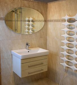 Zrcadlo na zeď do pokoje ložnice koupelny tvarové JASPIS 60 x 100 cm - elipsa s fazetou 20 mm 710-112