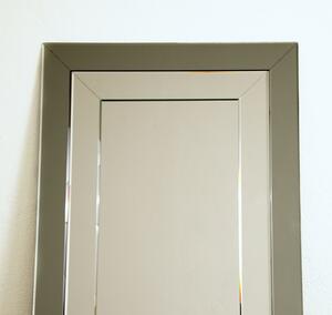 Dekorativní zrcadlo na zeď - 80 x 80 cm s fazetou - Duo