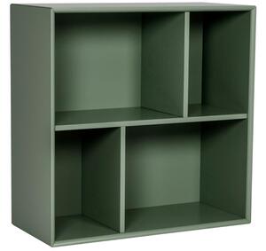 Zelená lakovaná modulární knihovna Tenzo Z 70 x 32 cm