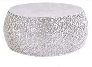 Konferenční stolek LEAF 75 CM stříbrný Nábytek | Obývací pokoj | Konferenční stolky | Všechny konferenční stolky