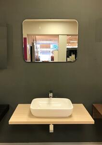 Zrcadlo do koupelny - 60 x 80 cm se zaoblenými rohy - Coral