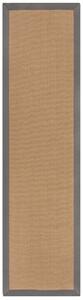 Flair Rugs Běhoun Herringbone Border Kira Grey - 60x230 cm