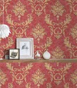 A.S. Création | Vliesová tapeta na zeď Luxury Wallpaper 32422-6 | 0,53 x 10,05 m | červená, zlatá