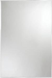 AMIRRO Zrcadlo na chodbu zeď do koupelny předsíně nalepovací s ozdobnou hranou GLOSSY 40 x 60 cm se strmou fazetou 713-021
