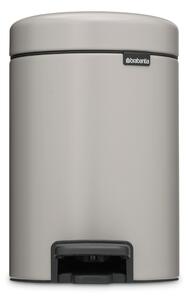 Brabantia NewIcon odpadkový koš 3 l šedá 252181