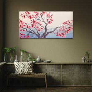 Obraz na skle Obraz na skle Větve stromů květiny