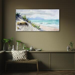 Obraz na skle Obraz na skle Pobřežní pláž příroda
