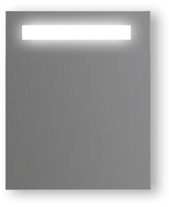 Zrcadlo do koupelny s LED pruhem - 40 x 50 cm - Luna