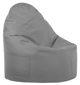 Sedací vak Primabag Porty nylon outdoor šedá