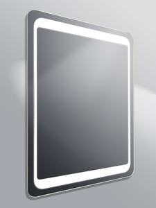 Zrcadlo do koupelny s LED osvětlením - 60 x 80 cm - Stella