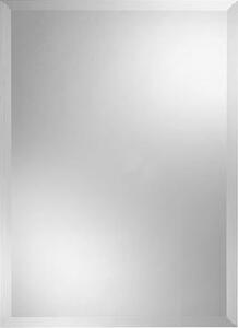 AMIRRO Zrcadlo na zeď dveře chodbu do pokoje ložnice koupelny předsíně nalepovací závěsné OBSIDIAN - 50 x 70 cm s fazetou 20 mm 713-120