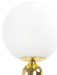 Toolight - Stojací lampa - zlatá/bílá - APP928-1F