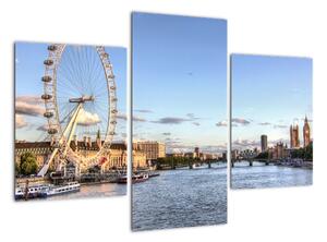 Londýnské oko (London eye) - obraz do bytu (90x60cm)