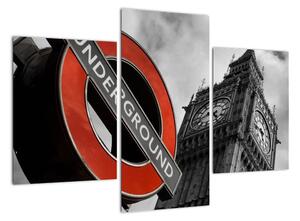 Londýnské metro - obraz (90x60cm)