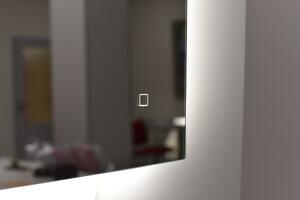 Zrcadlo do koupelny s LED osvětlením - 100 x 70 cm se senzorem - Ambiente