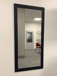 Dekorativní zrcadlo na zeď - 60 x 80 cm s fazetou - Uno Antracit