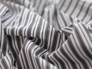 MKLuzkoviny.cz Povlak na polštářek – Stripes Grey, 40 × 40 cm, 2 ks
