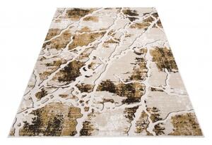 Makro Abra Moderní kusový koberec 70914/24326 TANGO Abstraktní béžový Rozměr: 140x190 cm