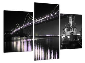 Noční most - obraz (90x60cm)