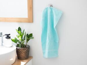 MKLuzkoviny.cz Malý froté ručník 30 × 50 cm ‒ Panama mentolový