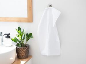 MKLuzkoviny.cz Malý froté ručník 30 × 50 cm ‒ Panama bílý