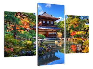 Japonská zahrada - obraz (90x60cm)
