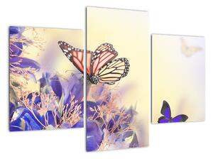 Motýli - obraz (90x60cm)