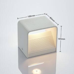 Nástěnné LED světlo Lonisa, bílé, 10 cm