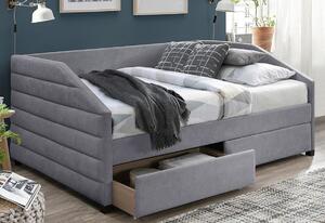 Čalouněná postel NINI, 120x200, šedá