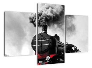Historická lokomotiva - obraz (90x60cm)