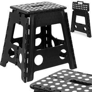 TZB Protiskluzová skládací stolička Amigo L černá