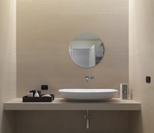 Kulaté zrcadlo do koupelny - ⌀ 40 cm s leštěnou hranou - Pure Ronde