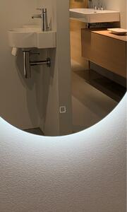 Oválné zrcadlo do koupelny s LED osvětlením - 100 x 50 cm s dotykovým senzorem - Ambiente Oval