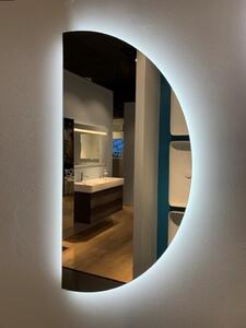 AMBIENTE HALFMOON zrcadlo s příjemným LED podsvícením do stran po celém obvodu je 411-361