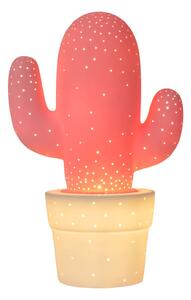 LUCIDE CACTUS Pink stolní lampa