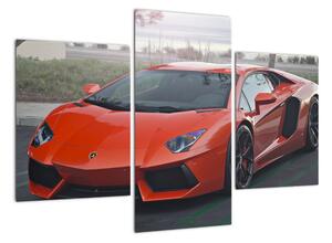 Obraz červeného Lamborghini (90x60cm)