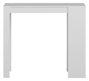 Bílý barový stůl 115x50 cm Aravis - TemaHome