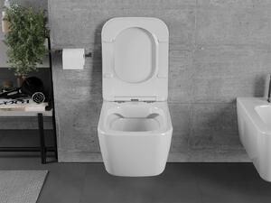 Mexen MARGO Rimless, závěsná wc mísa, 51 x 35 cm, bílá, 3342XX00