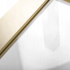 Sprchové dveře Rea RAPID slide 110 cm - zlaté broušené