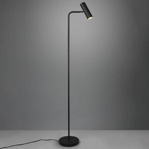 Stojací lampa Marley, černá, výška 151 cm, kovová