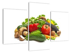 Směs zeleniny, obraz (90x60cm)