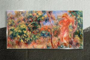 Obraz na skle Obraz na skle Abstrakce ženského lesa