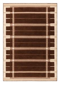 Hnědý/béžový ručně tkaný vlněný koberec 120x170 cm – Asiatic Carpets
