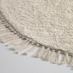 Béžový bavlněný koberec Kave Home Orwen 100 cm