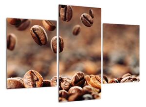 Kávová zrna, obrazy (90x60cm)