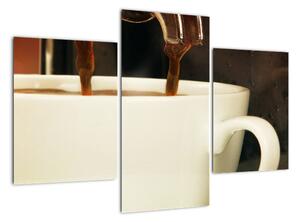 Šálek kávy - obraz (90x60cm)