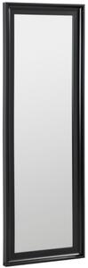 Černé lakované zrcadlo Kave Home Romila 152,5 cm