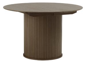 Kulatý rozkládací jídelní stůl ø 120 cm Nola – Unique Furniture