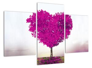 Obraz barevného stromu (90x60cm)