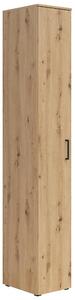 VÍCEÚČELOVÁ SKŘÍŇ, dub artisan, 30/195/40 cm Carryhome - Víceúčelové skříně